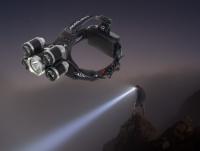 Steel Mule Linterna Frontal 5 LED Recargable Alta Potencia Cabeza con 4 Modos Largo Alcance para Casco Pesca Bicicleta Camping y Caza Resistente y Duradera Aluminio de Aviación y ABS - details 1