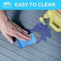 2pcs Almohadilla Duradera Para Encimera - Bandeja Impermeable Para Cocina Y Baños Solución De Almacenamiento Fácil De Limpiar - details 2