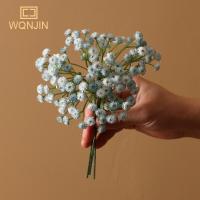 3PC/Lot Gypsophila Artificial Para Bodas Flores Frescas Y Pequeñas Decoración De Hogar Con Flores Artificiales Material Plástico Occasión Bodas Y Baños De Novia - details 5
