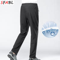 Pantalones De Deporte Al Aire Libre Para Hombres 5XL Con Bolsillos Cierre De Cremallera Secado Rápido Talla Media Estilo Casual Color Negro Azul Oscuro Verde - details 11