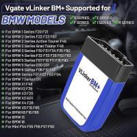 Vgate vLinker BM+ ELM327 V2.2 For BMW OBD2 Scanner Bluetooth 4.0 wifi OBD 2 Car Diagnostic Auto Tool Bimmercode PK ELM 327 V 1.5 - details 4