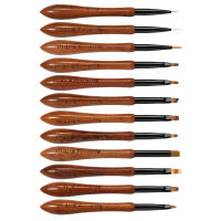 Pincel De Arte Para Uñas 1pcs Herramientas Para Manicura UV Gel Extensión Acrílica Dibujo Pintura Gradient Halo Dye - details 6