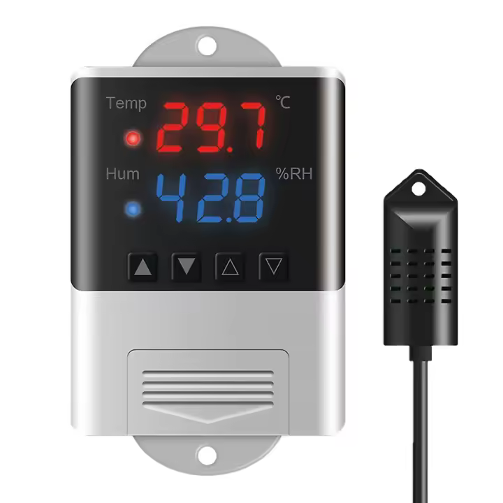 Professional Thermometer Hygrometer 20~60C/0~RH Temperature & Humidity - 1