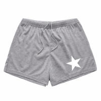 Shorts De Running Para Hombre Verano Blanco Estampado Pentagrama Puro Deportivo Casual Cómodo Refrescante Versátil Talla True - details 2