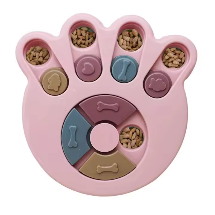 BIT Puzle interactivo para perros, alimentador lento, aumento de comida, juguetes para entrenamiento de inteligencia intelectual, rompecabezas para tratar a perros - 1