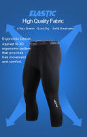Pantalones De Compresión Para Hombre Tights Secado Rápido Leggings Deportivos Base Camiseta Pantalones De Correr Tights De Actividad Short Corto - details 5