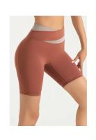 MOV Los Pantalones cortos de la Yoga de los pantalones cortos de la aptitud para las Mujeres - details 8