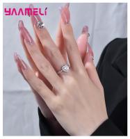 Juego De Joyas De Aniversario Romántico Para Día De San Valentín En Plata De Ley 925 Con Zirconia Cúbica Corazón Anillo Collar Y Aretes Para Mujer - details 11