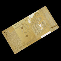 Set De 7 PCS De Notas De Banco De Euro Con Película De Oro 24K Decoración Colección Regalo Creativo Impermeable - details 6