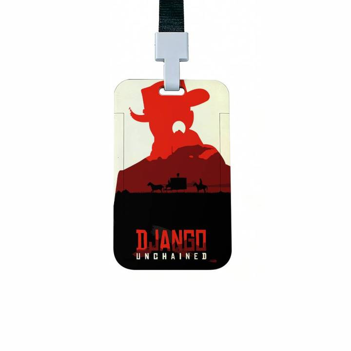Lanyard Multiuso Django Unchained Película Correa Duradera Para Tarjeta De Identificación Y Permisos De Trabajo Cubierta De Tarjeta De Empleado