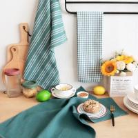 Toallas De Té De Algodón Tres Enlaces Paños De Cocina Y Baño Toallas De Mano Tejidas Al Estilo Tela Para El Hogar Pack De 3 - details 7