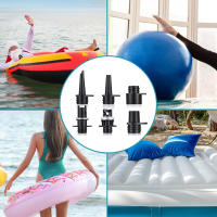 Kit De Tubo Y Bomba De Aire Inflable Para Bote 6 Piezas Adaptador De Válvula Para Kayak SUP Y Barco Accesorios De Navegación Deportes Acuáticos PVC - details 4