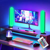 2PCS Luz Nocturna LED RGB Control APP Inteligente Barra De Lámpara Symphony Luz De Música Rítmica Ambiental Para TV Gaming Habitación Mesa - details 10