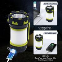 LED recargable interior de camping El interior de mano 6 Modos Luces De Tienda Banco de Energía multifuncional IPX4 Foco waterproof Cable USB includes [Clase Energética A ++] - details 2