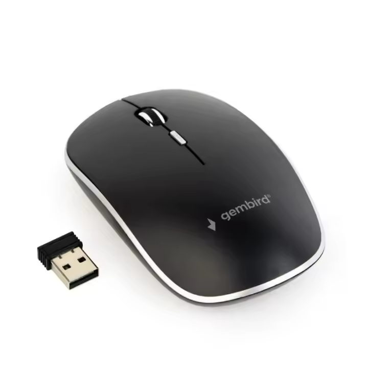 Gembird - MUSW-4B-01 ratón Oficina Ambidextro RF inalámbrico Óptico 1600 DPI MUSW-4B-01 - 1