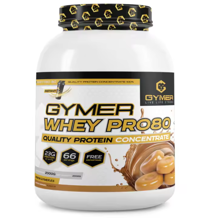 PROTEÍNA WHEY PRO80 Caramelo Salado 2 kg - 1