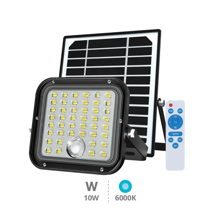 Gsc Evolution Foco Proyector Led Solar Rozale 10W Luz Blanca 1500 Lúmenes IP65 - 1