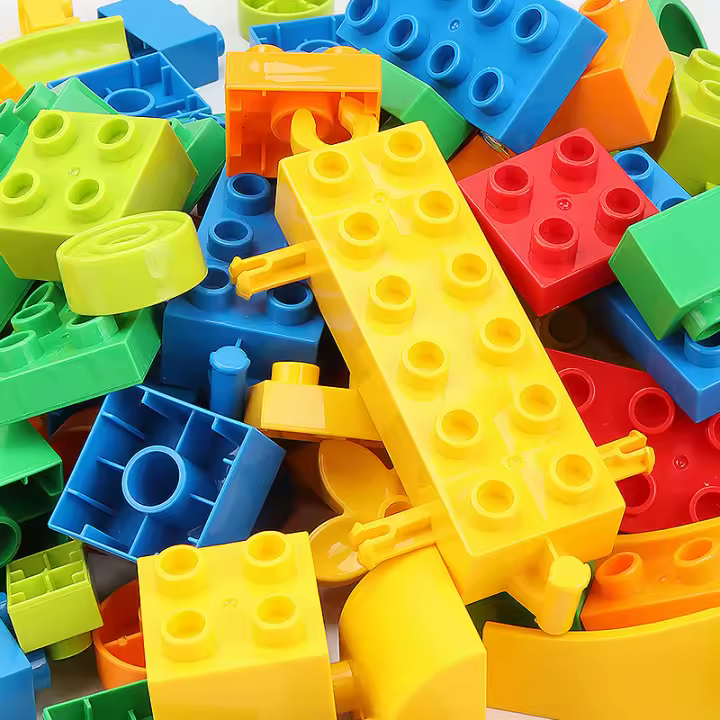 220 Piezas De Bloques De Construcción Creativos Para Niños Juguetes Educativos De Bloques De Modelado Ferris Wheel Deslizante Bloques Grandes Y Pequeños Para El Desarrollo Infantil - 1