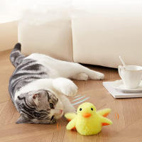 Juguete Interactivo Para Gatos Con Sensor De Vibración Peluche Lavable Juguete De Pájaro Eléctrico Juego Para Gatos Y Gatitos - details 8