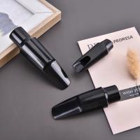 1PC Accesorio De Instrumento Profesional Soprano/Tenor/Alto Saxofón ABS Plástico Negro Boquilla Mouthpiece Para Música - details 1