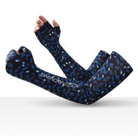 Mangas De Seda De Hielo Con Estampado De Camuflaje Para Hombres Y Mujeres Protección Solar Deportes Verano Ciclismo Al Aire Libre - details 9