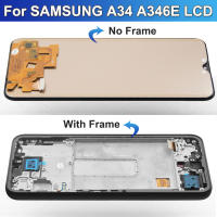 Pantalla LCD Y Digitizador De Repuesto Para Samsung A34 5G Con Marco Compatible Con Modelos A346B A346U A346E Pantalla Capacitiva De Resolución 2160x1080 Material TFT - details 2