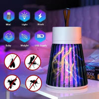 Luz Repelente De Mosquitos Sonico Anti-mosquitos UV Luz Nocturna Para Camping Al Aire Libre Protección Infantil - details 0