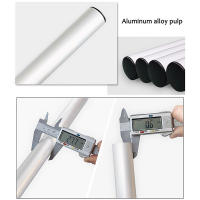 2Pcs Remos Desmontables De Aleación De Aluminio Para Barco Y Rafting Accesorios De Canoa Longitud 38*15cm Para Actividades Acuáticas - details 5