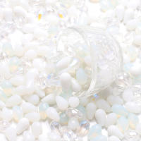 Lote De 25 Pendantes De Cristal AB De Color Mixto 10x15mm Forma De Gota Para Manualidades Joyería DIY Accesorios De Bordado - details 1