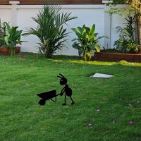 Tubo De Plomería Metálico Negro Para Jardín 1 Pieza Ideal Para Amantes De Los Animales Regalo De Fiesta En Casa - details 3