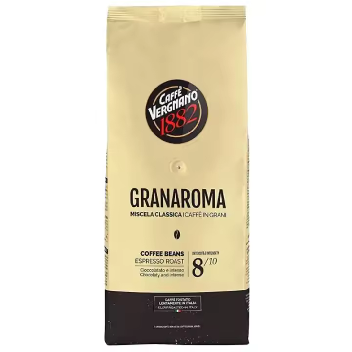 Gran Aroma  Café Vergnano grano 1 kilo  un café italiano con personalidad única - 1