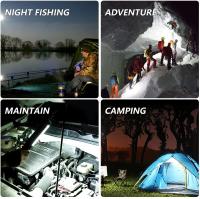 Lámpara De Trabajo LED COB Manillar Portátil Con Gancho Magnético Recargable USB Luz De Fosa Para Camping Y Reparación De Talleres - details 19