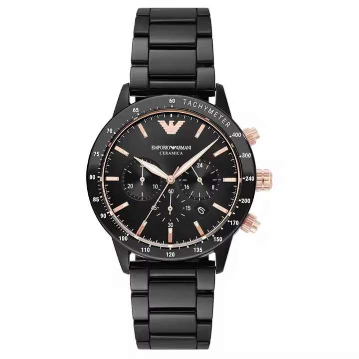 Emporio Armani AR70002 Reloj de Moda Para Hombre , 43 MM, Con Estuche - 1