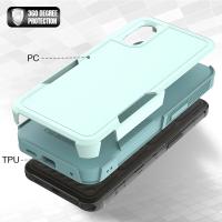 Funda De Armadura Doble Capa Para Samsung Galaxy X Cover 7/Xcover 7 TPU/PC Resistente Al Choque Antideslizante Protectora 2en1 - details 9