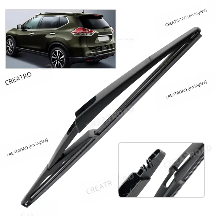 Limpiaparabrisas Trasero 12" Para Nissan X-Trail Rouge T32 2013-2020 Limpieza De Ventanas De Coche Material De Goma - 1