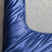 Juego De Sábanas De Satén De Color Sólido Incluye Fundas Para Almohadas Suaves Y Hypoallergénicas De Poliéster Lavar En Máquina Para El Hogar - details 7