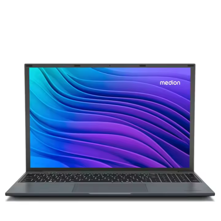 MEDION AKOYA E16443  MD62698  - Ordenador Portátil 16" Full HD. Intel Core i7-1255U. Intel Iris Xe Graphics. 16GB RAM. 1TB SSD. Windows 11 Home. Gris. MD62698. Ordenador Portátil Gaming, Incluye Programa de Fiabilidad, Garantía. - 1
