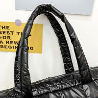Bolso De Hombro Yogodlns De Lujo Espacio Padded Capacidad Grande Impermeable Nylon Para Viaje Bolso Cruzado De Poliéster Lining Para Mujer - details 24