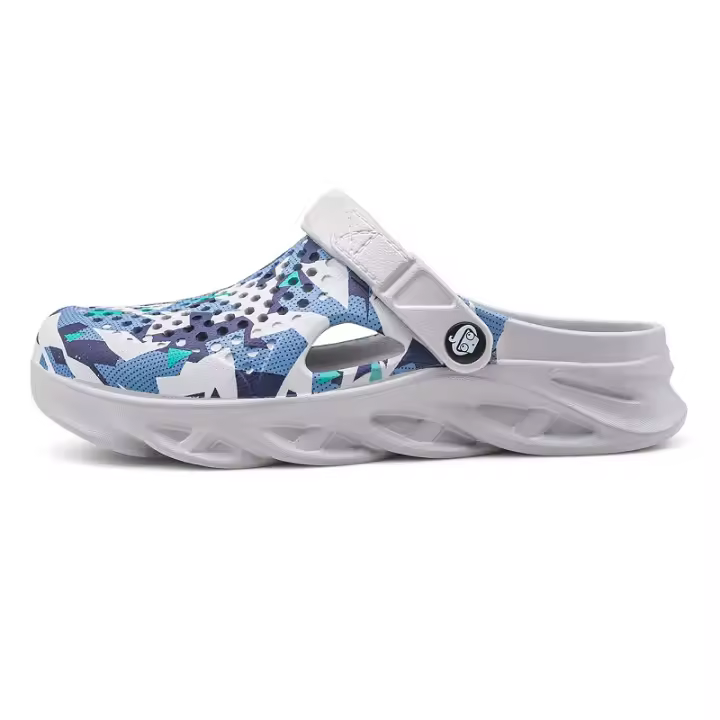 Sandalias Para Hombre Transpirables Ligeros Y Suaves De EVA Zapatillas De Jardín Moda Casual Para Parejas Zapatos De Playa - 1