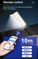 Lámpara Solar LED Exterior 100000LM 15000mAh Con Control Remoto Impermeable Luz De Inundación Para Exterior Instalación En Pared Material ABS Fuente De Energía Solar Certificación CCC Y Ce - details 7