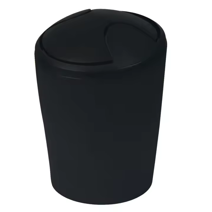 Cubo de basura SPIRELLA colección Move color negro (5L) - 1