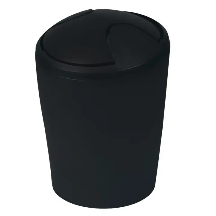 Cubo de basura SPIRELLA colección Move color negro (5L) - 1