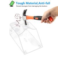 Cubierta Impermeable Para Campana De Puerta Inalámbrica Protector Transparente Para Exterior Del Hogar Botón De Campana Inteligente - details 7
