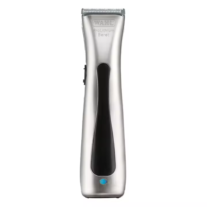 Wahl Beret ProLithium Series Slim Trimmer Máquina de Corte Inalámbrica Color Plata - Cortapelos de Precisión Profesional Lithium-Ion Cuchillas Desmontables Corte Rasurado - 1