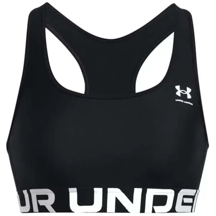 Sujetador Under Armour modelo Ua Hg Mid Branded en color Negro - 1