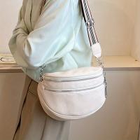 Bolso bandolera de cuero PU vintage, bolso de cintura con doble cremallera de moda, bolso de hombro y riñonera de moda para mujer - details 6