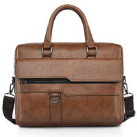 Bolso De Mano De Lujo Para Hombre Bolsa De Hombre Para Laptop Cartera de Negocios Para Documentos A4 portafolio - details 0