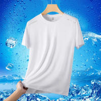 Camiseta Deportiva De Hombre Verano Transpirable Secado Rápido Manga Corta Malla Elástica Cómoda Para Exterior - details 2