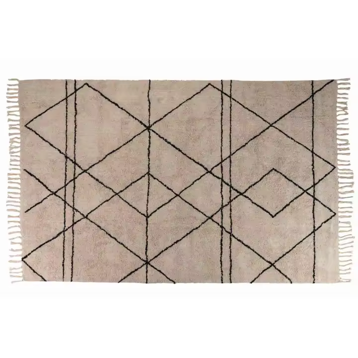 Adda Home Alfombra Tejida A Mano 200x300 Cm - Resistente y Duradera - Fácil de Limpiar - 1