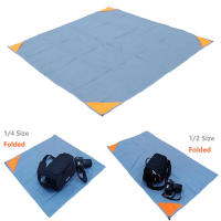 1PC Alfombra De Picnic Mini Impermeable Portátil Para Exterior Camping Lawn Moisture-proof Poliéster Playa Alfombra - details 7